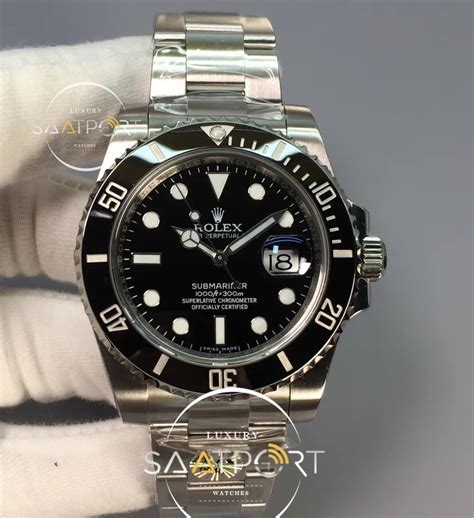 arf factory rolex ref.116610 submariner black in 904l steel refview|Rolex hulk submariner value.